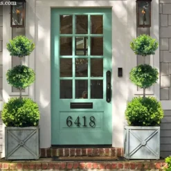 Green Mountain Boxwood 3-Ball Poodle Tier Topiary - 6 Gallon Pot -Green Garden Outdoor Shop buxus green mountain 3 ball topiary 20